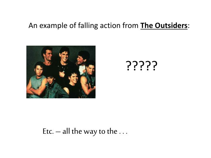 What Is The Falling Action Of The Outsiders