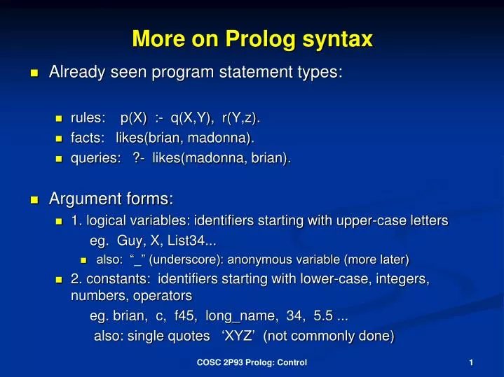 Система prolog. Prolog синтаксис. Пролог язык программирования. Синтаксис языка Prolog. Пролог операторы.