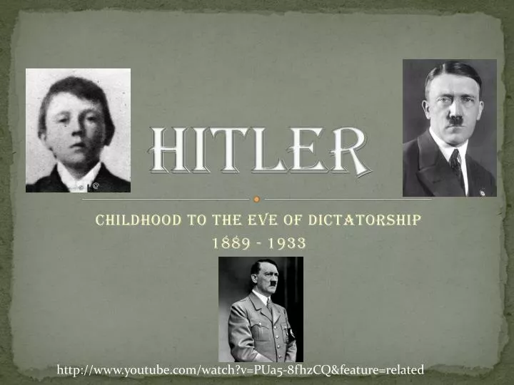 Hitler 1889-1933