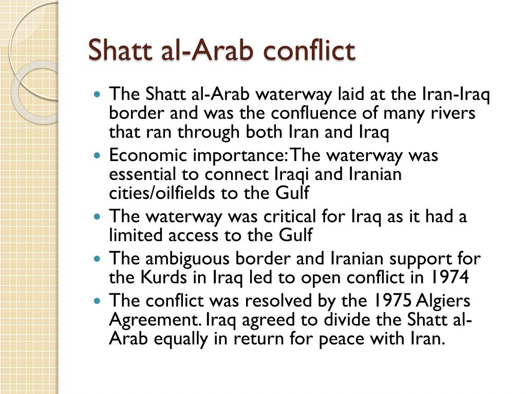 PPT - The Iran-Iraq War (1980-1988) PowerPoint Presentation, free ...