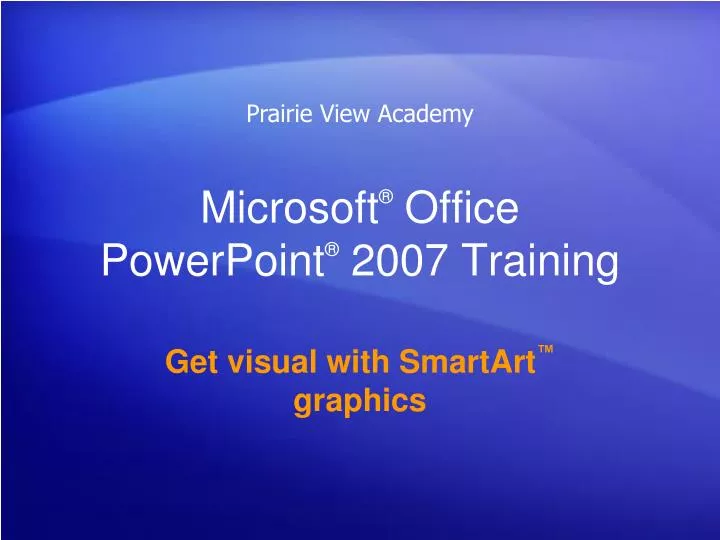 microsoft office powerpoint 2007 training n.