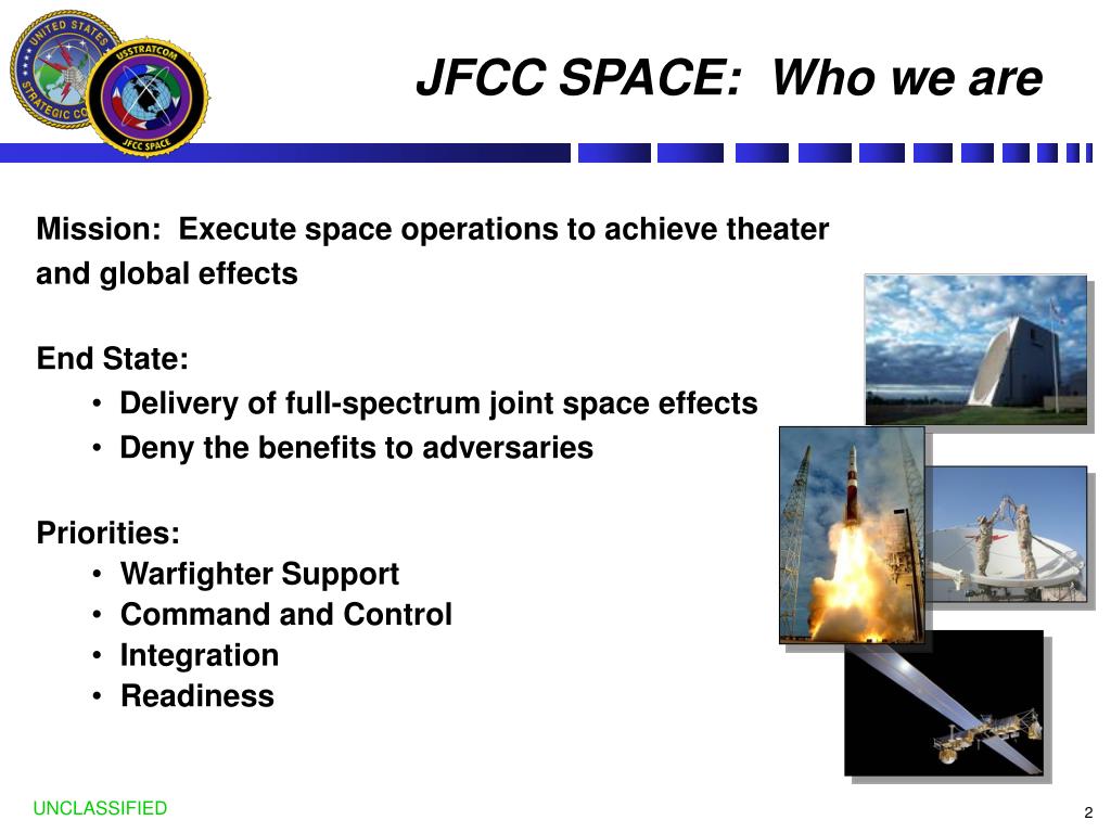 Jfcc Space Organizational Chart