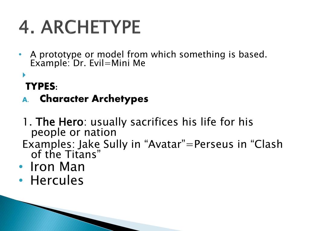 Archetype Definition Example PPT - KEY LITERARY AND VOCABULRY TERMS PowerPoint Presentation, free ...