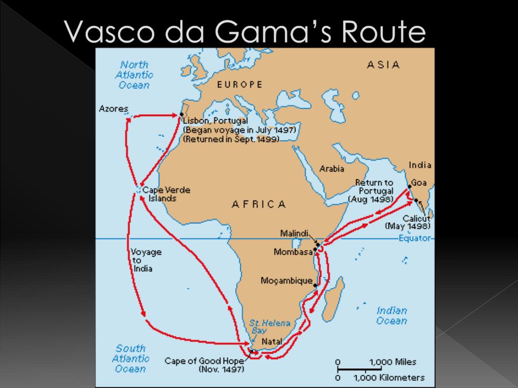 what country did vasco da gama explored for