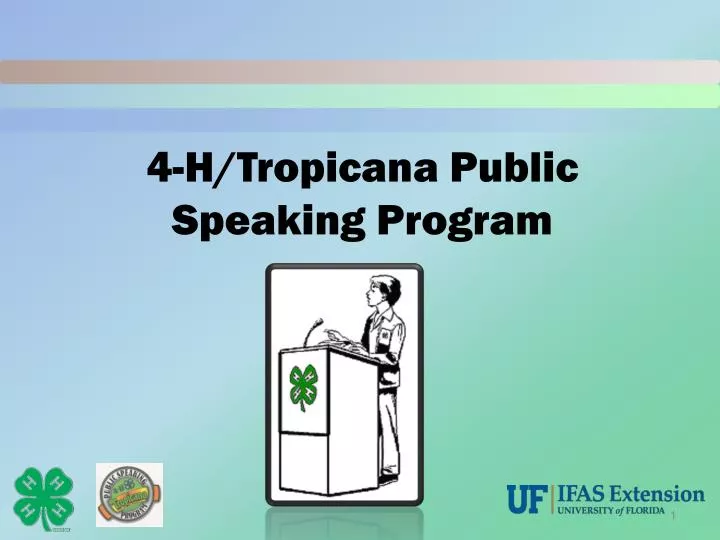 4 h tropicana public speaking program n.