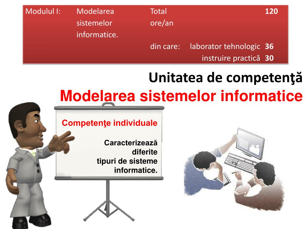 PPT - Unitatea de competenţă Modelarea sistemelor informatice PowerPoint  Presentation - ID:1886434