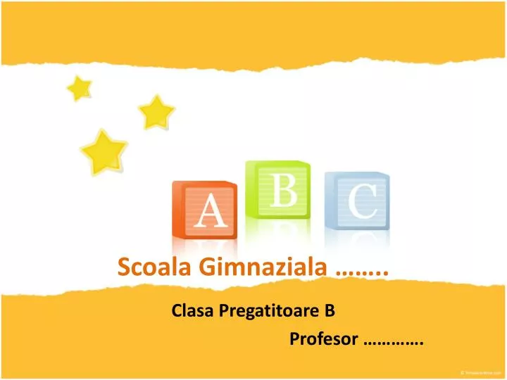 Ppt Scoala Gimnaziala Powerpoint Presentation Free