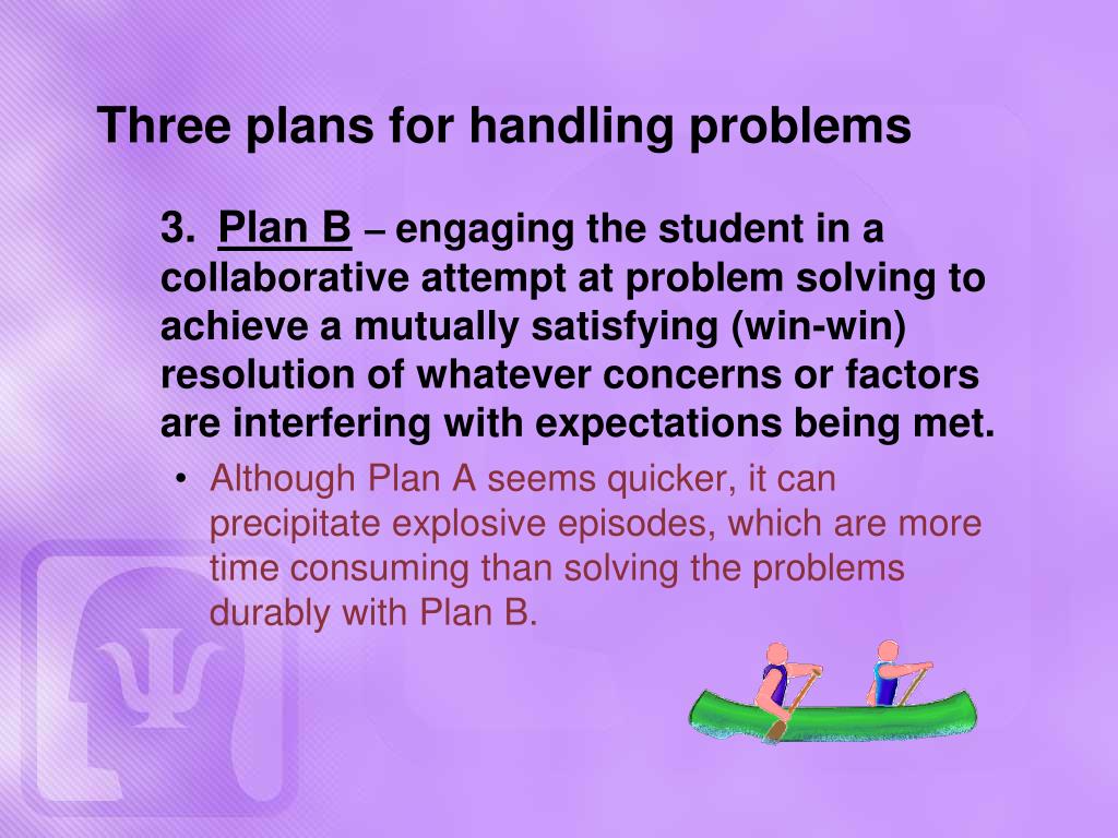 collaborative problem solving plan a b c