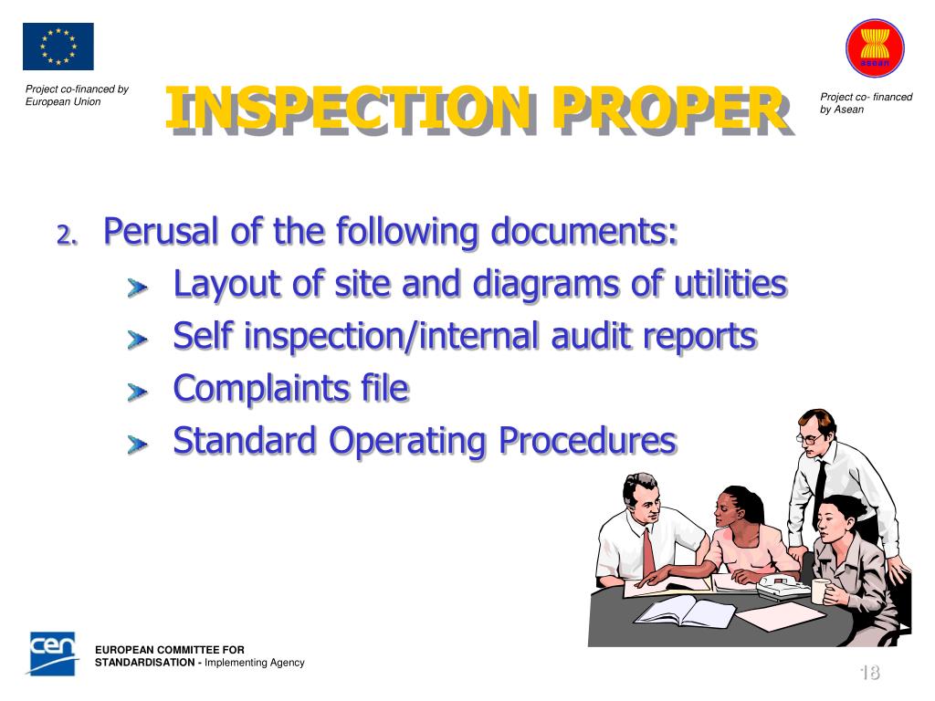 site inspection presentation