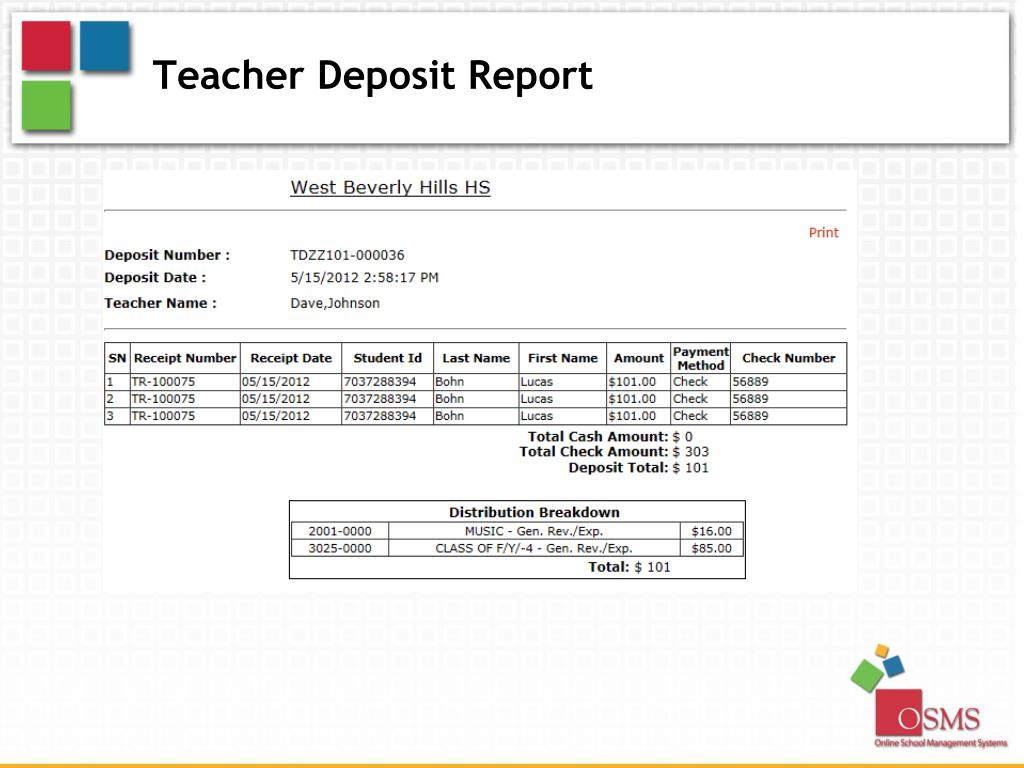 PPT OTR Online Teacher Receipting PowerPoint Presentation, free