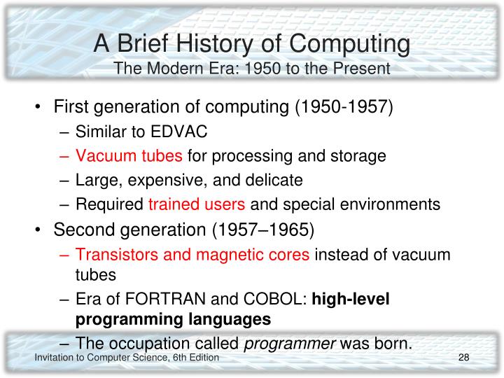 Autobiographical Narrative Essay A History Of Modern Computing And Computer Science Apa Style Essay Format also First Class Essays A History Of Modern Computing And Computer Science Essay Academic Essay Writing School