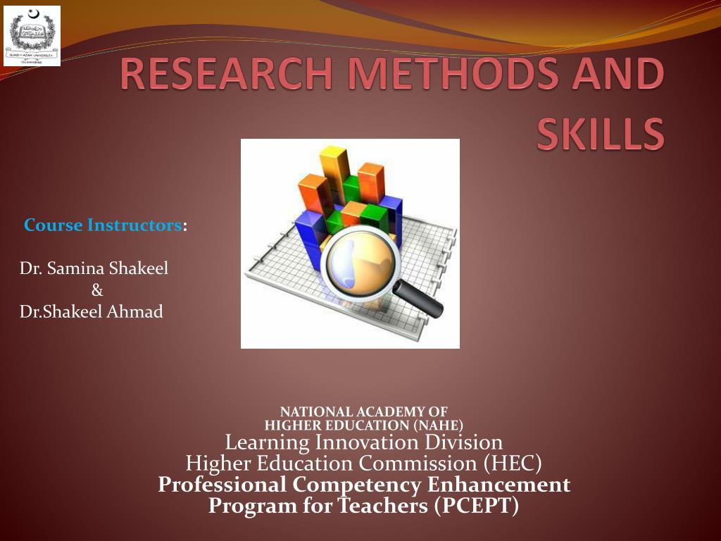 research methods and skills course