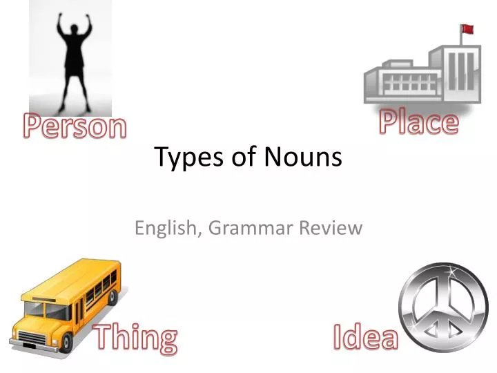 PPT Types Of Nouns PowerPoint Presentation Free Download ID 1890688