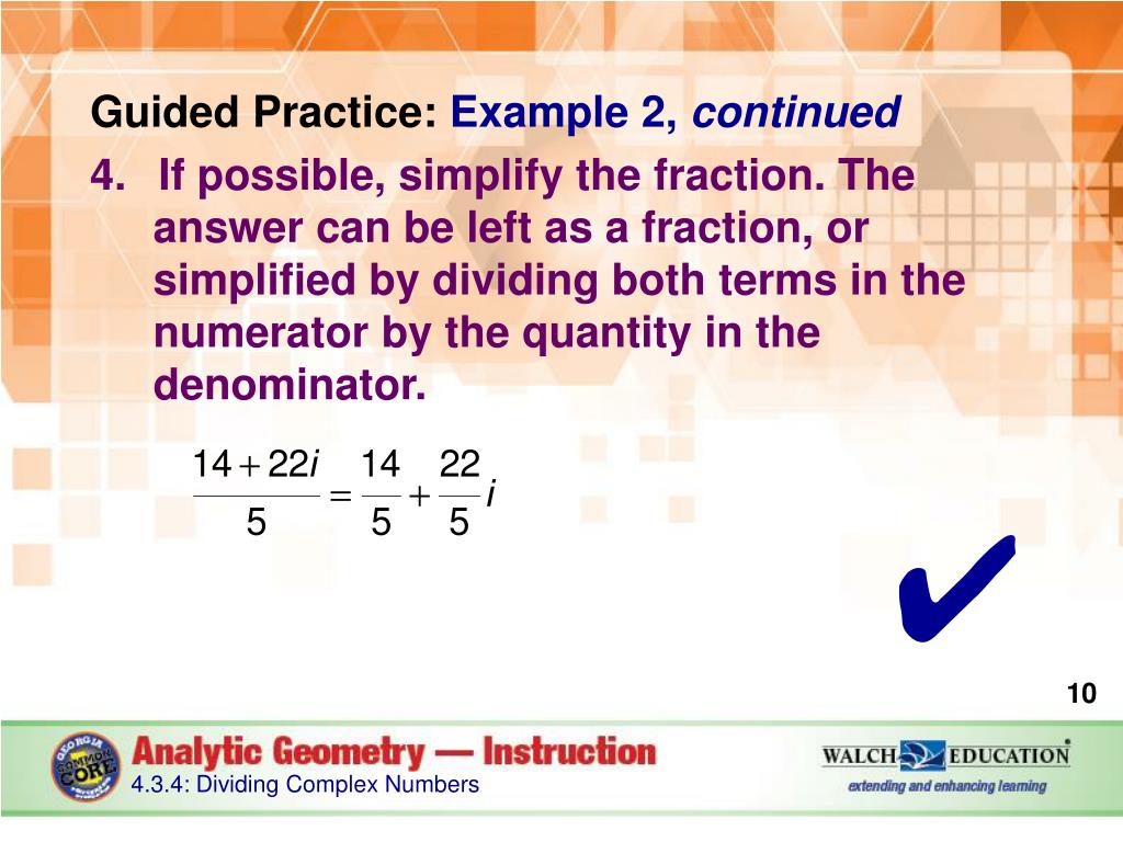 PPT - Mastering Complex Number Division PowerPoint Presentation, free ...