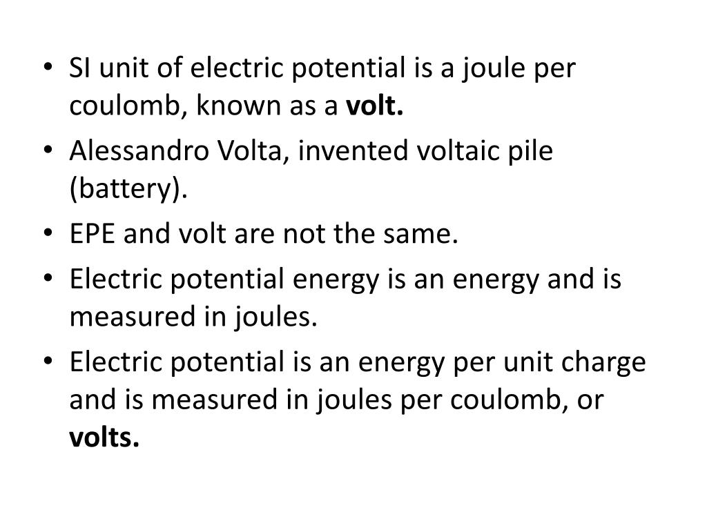 PPT - Understanding Electric Potential Energy and Electric Potential in ...