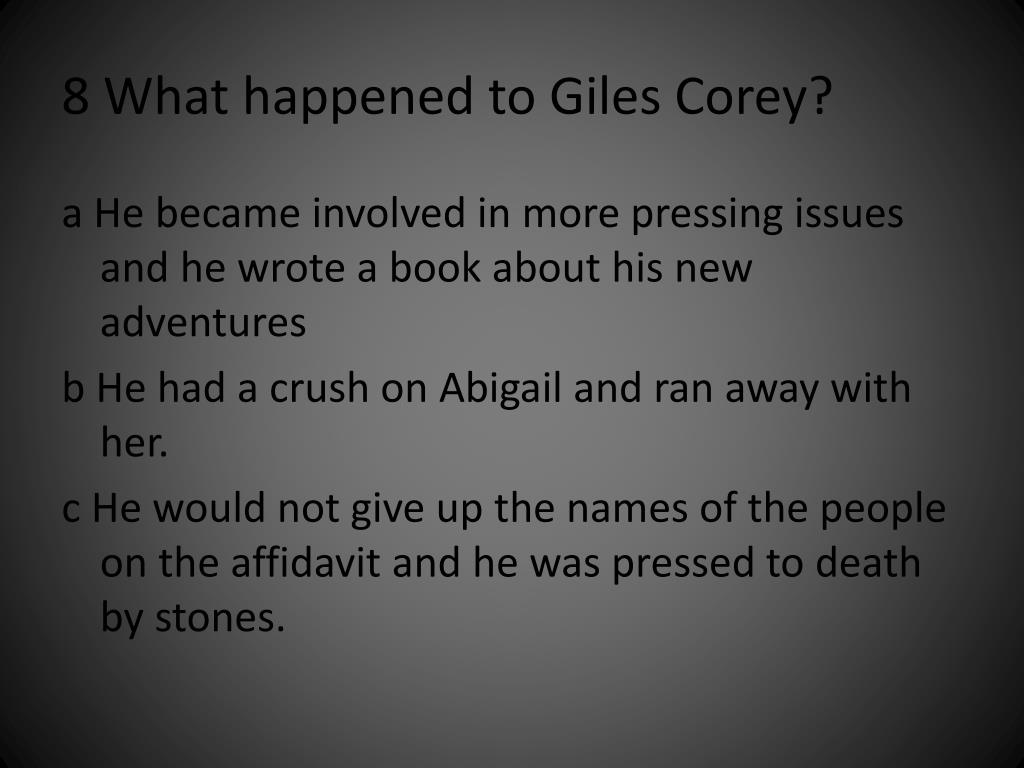 download giles corey the crucible for free
