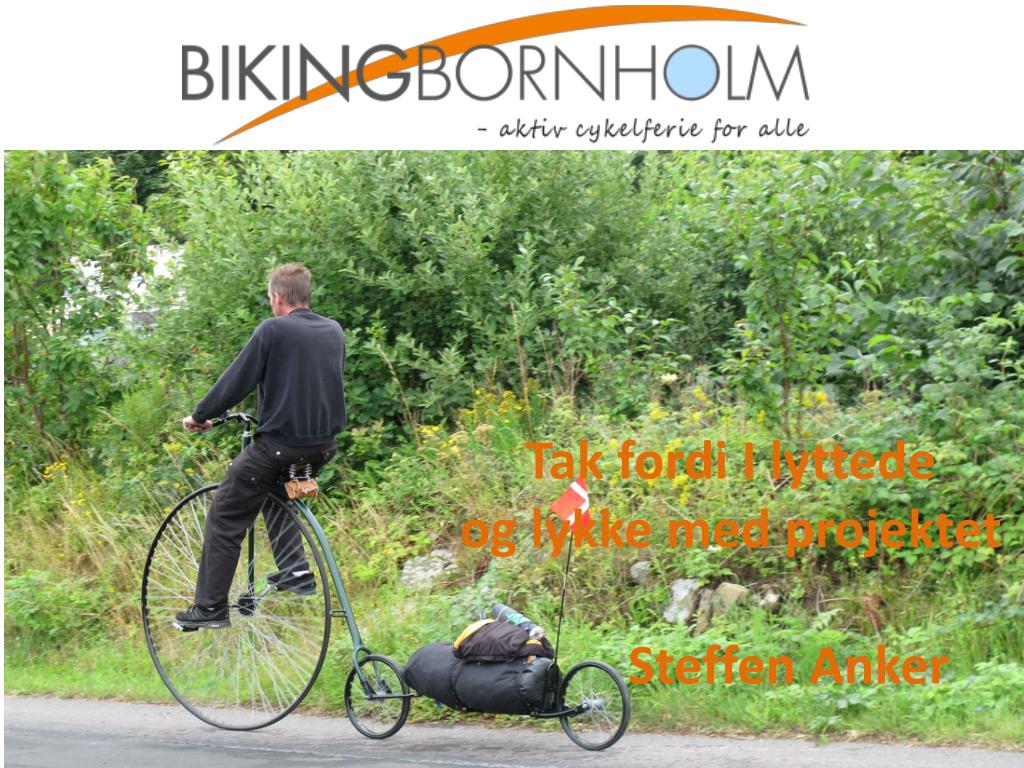 PPT - Fråga : Skaper Turismcykelleder utveckling i näringslivet på  Bornholm? PowerPoint Presentation - ID:1892122