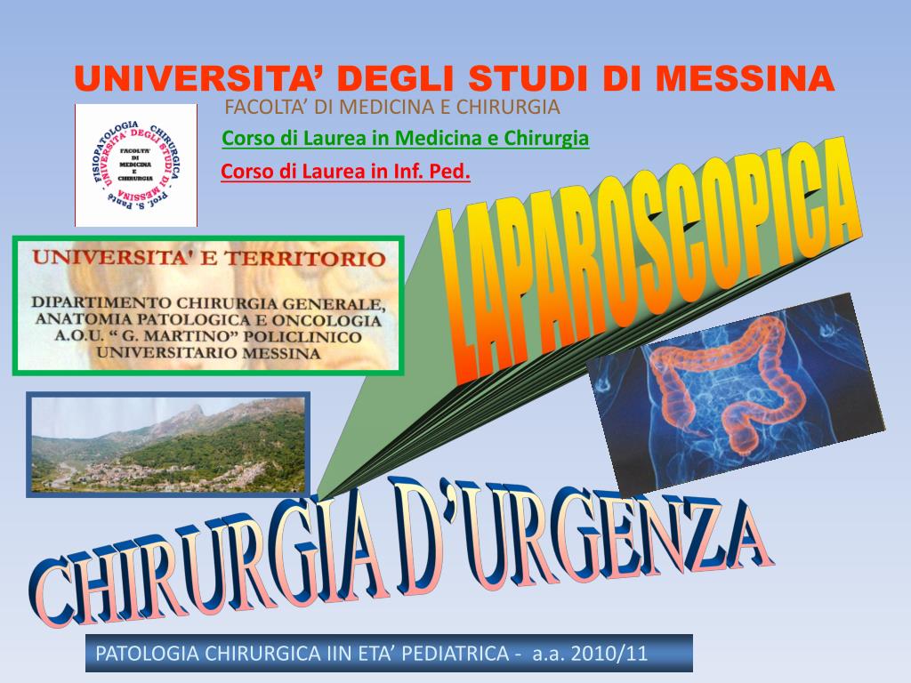 PPT - UNIVERSITA' DEGLI STUDI DI MESSINA PowerPoint Presentation, free  download - ID:1892509