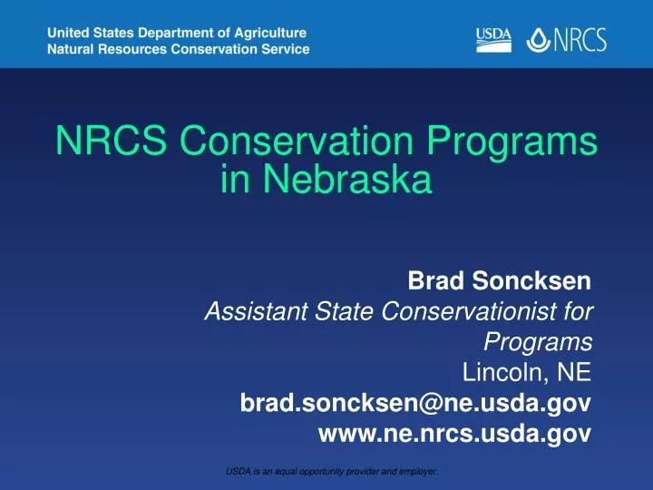 nrcs conservation programs in nebraska n.