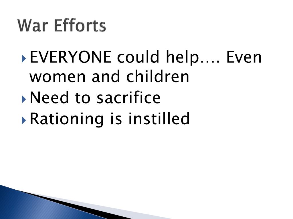 PPT The impact of World War on Americans PowerPoint Presentation