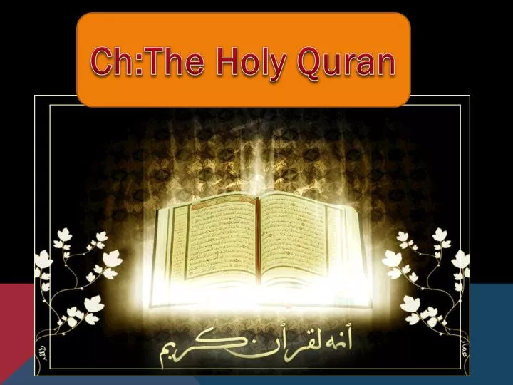 presentation on holy quran