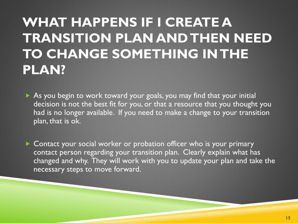 PPT - Introduction to Transition Planning PowerPoint Presentation, free ...