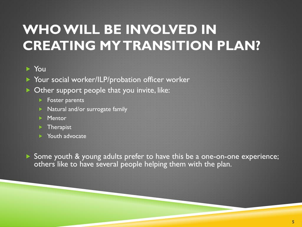 PPT - Introduction to Transition Planning PowerPoint Presentation, free ...
