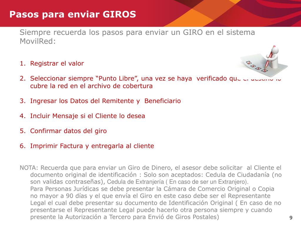 PPT Instructivo Venta de Giros Postales Nacionales Código del