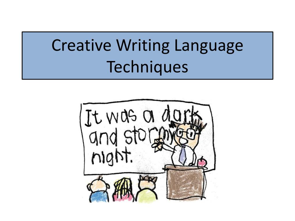 language features of creative writing