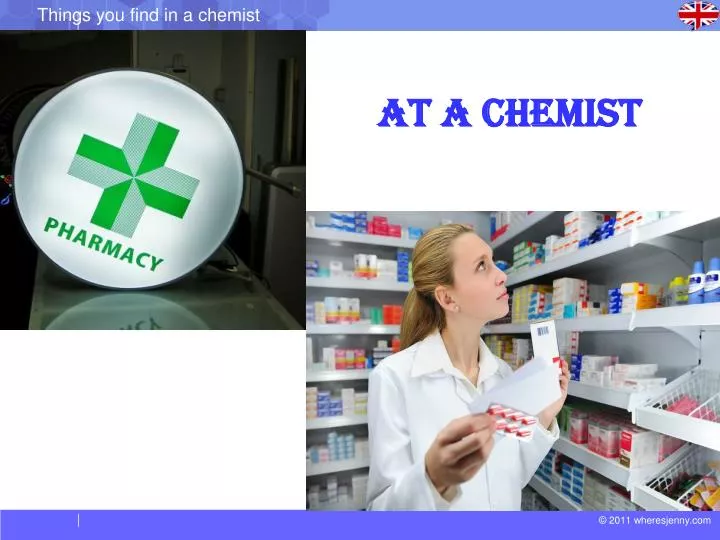 At a chemist s презентация