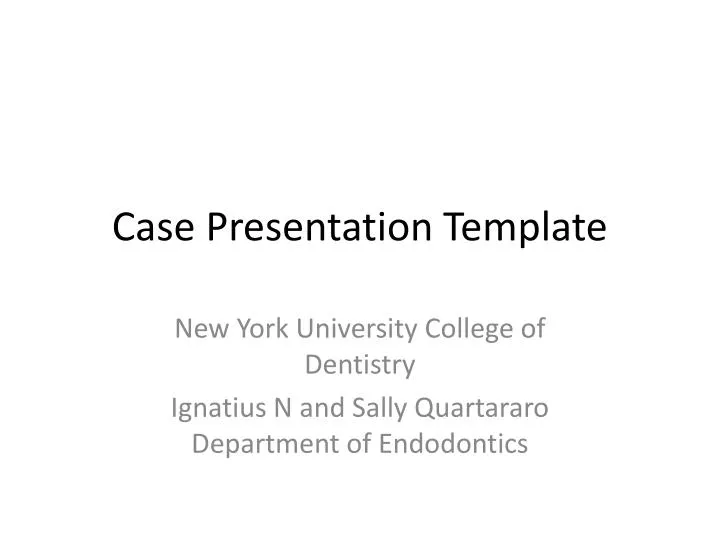 PPT - Case Presentation Template PowerPoint Presentation, free download -  ID:1897370