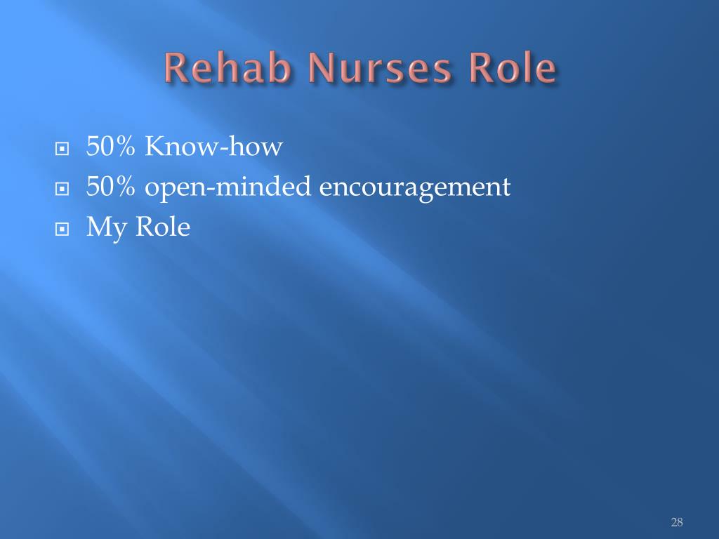 presentation nursing and rehab
