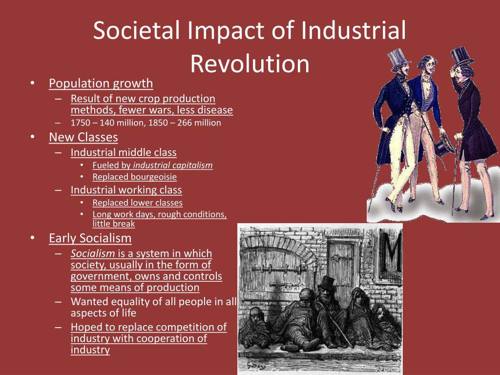 Industrial Revolution Impact On Society