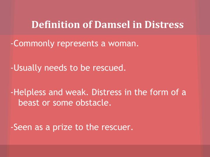 What Is The Definition Of Damsel