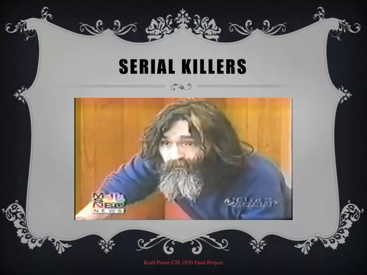 Serial Killer Google Slides Template Serial Killer Google Slides Template