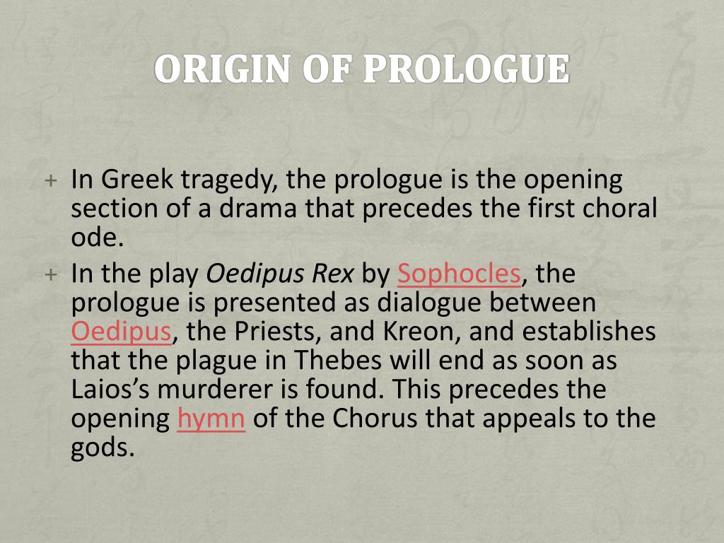 PPT - What is a prologue? PowerPoint Presentation, free download PPT - What is a prologue? PowerPoint Presentation, free download