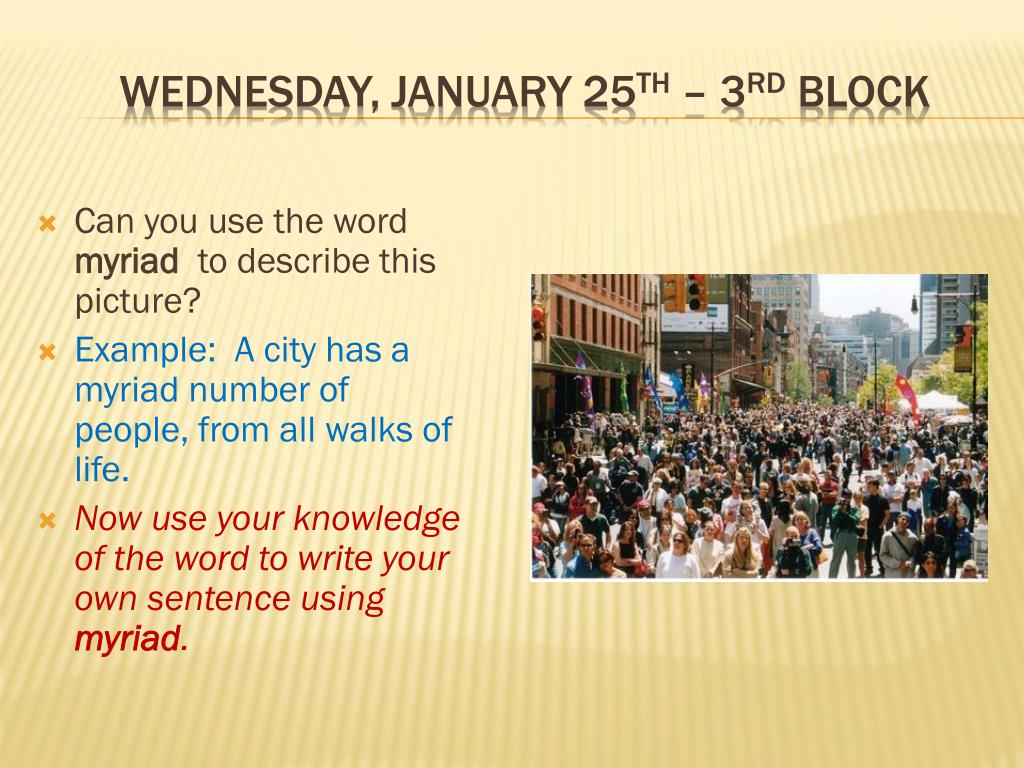 PPT Word of the Day PowerPoint Presentation, free