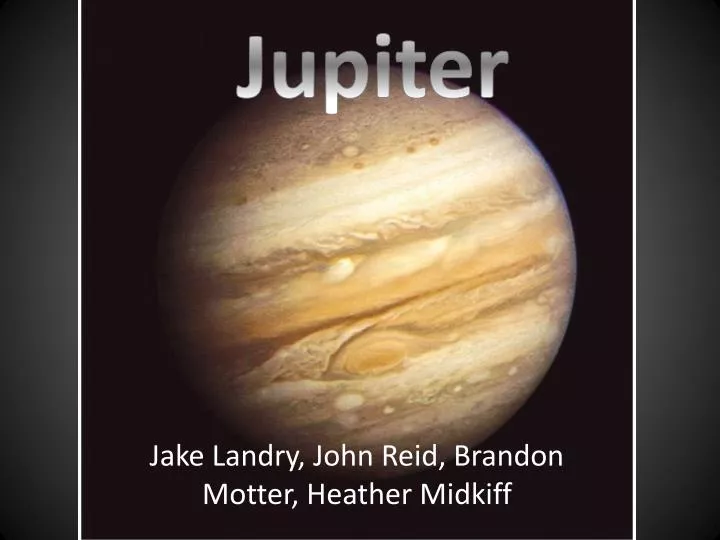 presentation of jupiter