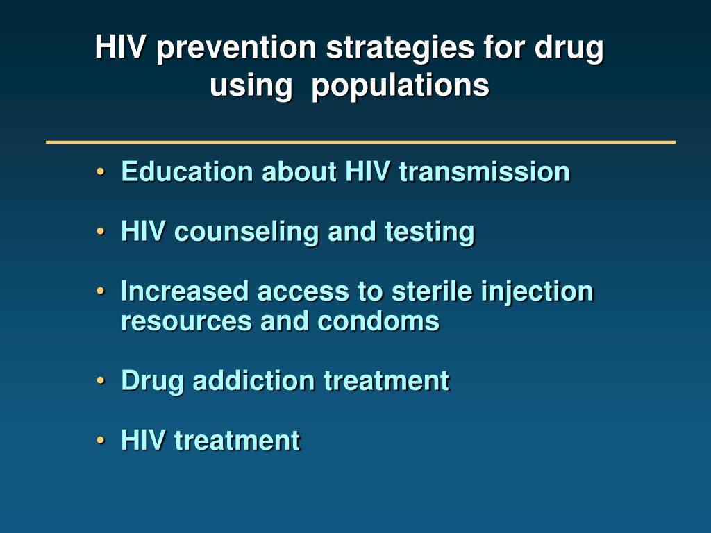 PPT - Addiction Treatment as HIV Prevention PowerPoint Presentation ...