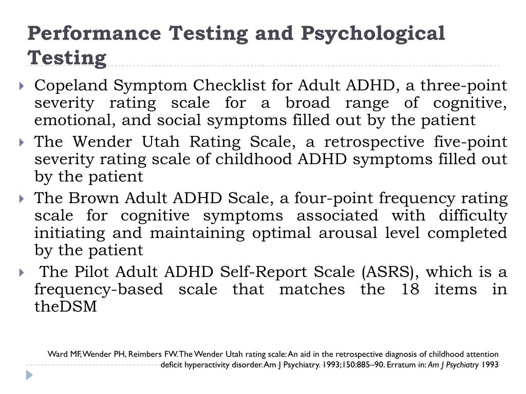 PPT Adult Attention Deficit Hyperactivity Disorder Adult ADHD/ADD