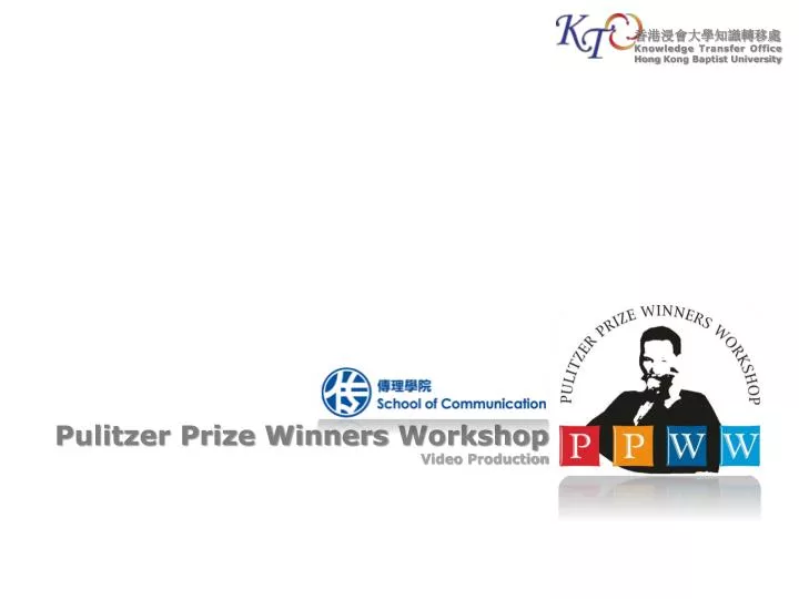 pulitzer prize winners workshop video production n.