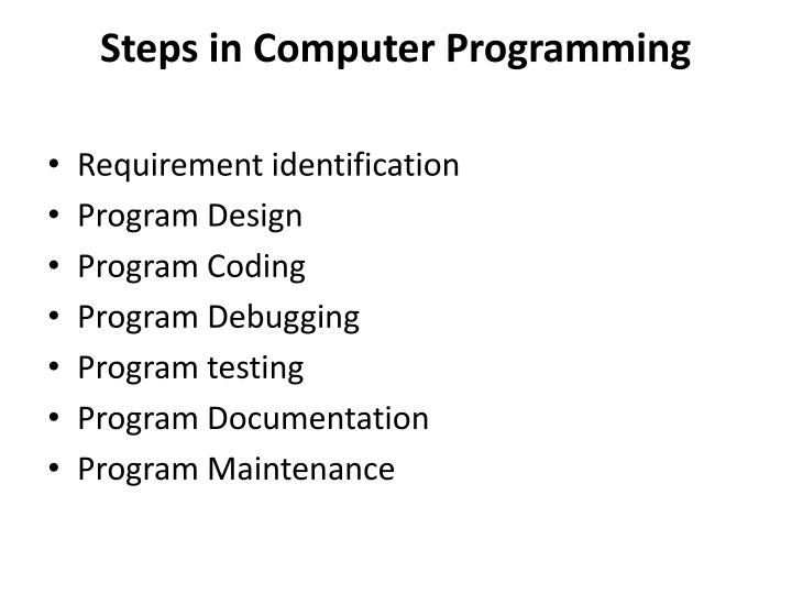 PPT - Basic Programming Concepts PowerPoint Presentation - ID:1903629