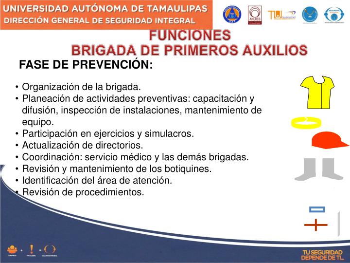 PPT - FORMACION DE BRIGADAS INTERNAS DE PROTECCION CIVIL UAT