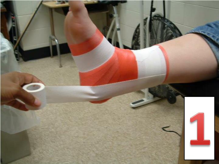 PPT Ankle Taping Closed Basketweave PowerPoint Presentation ID1904755