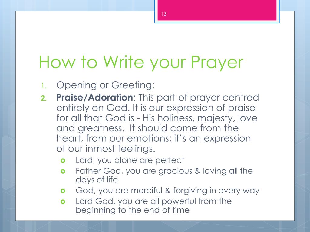 PPT Prayer PowerPoint Presentation, free download ID1904757