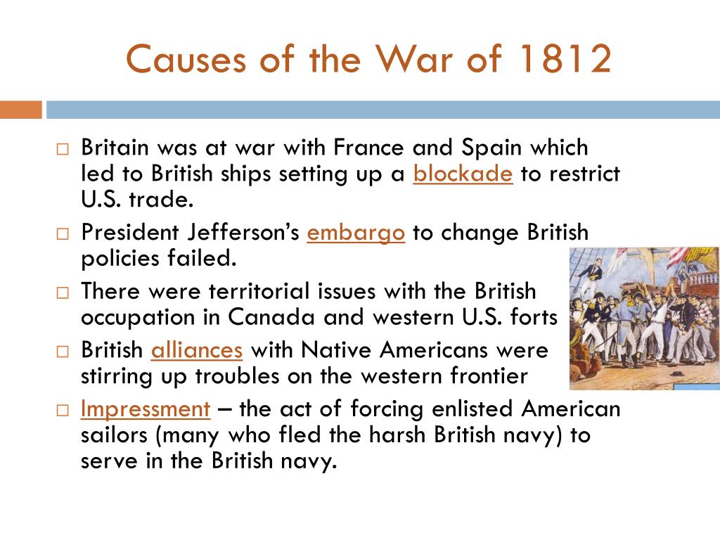 what caused the war of 1812 essay
