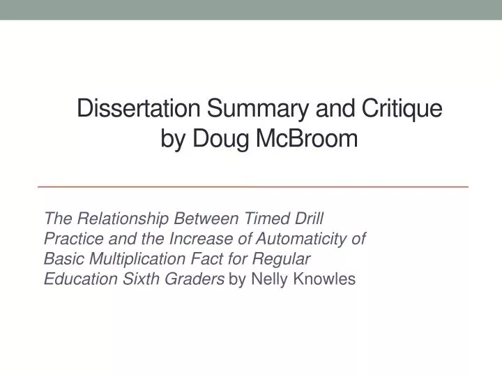Summary of a dissertation upon roast pig dissertation summary