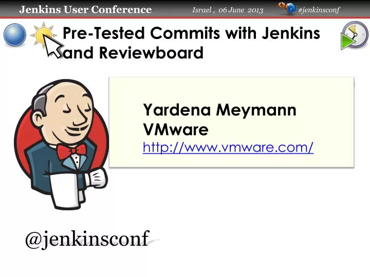 pre tested commits with jenkins and reviewboard n.
