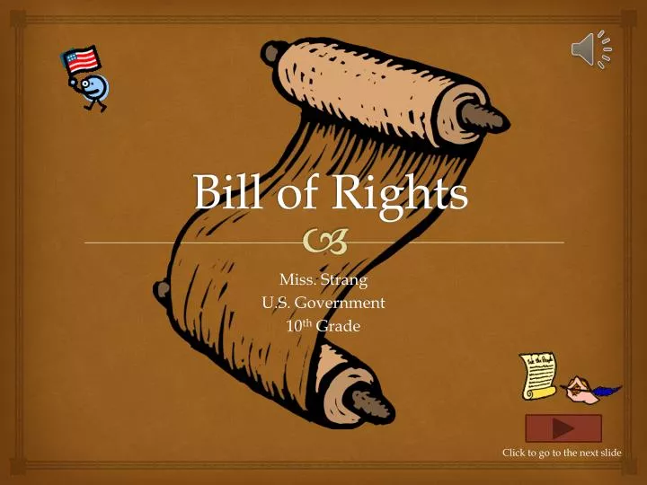 bill of rights n.