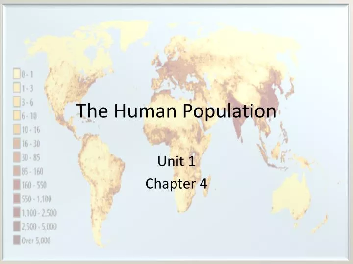 the human population n.